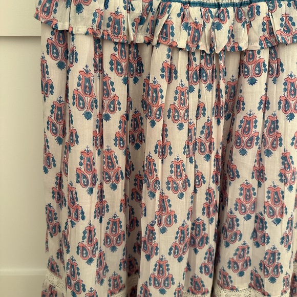 Alicia Bell Smocked Tiered Midi Sundress - Picture 2 of 7